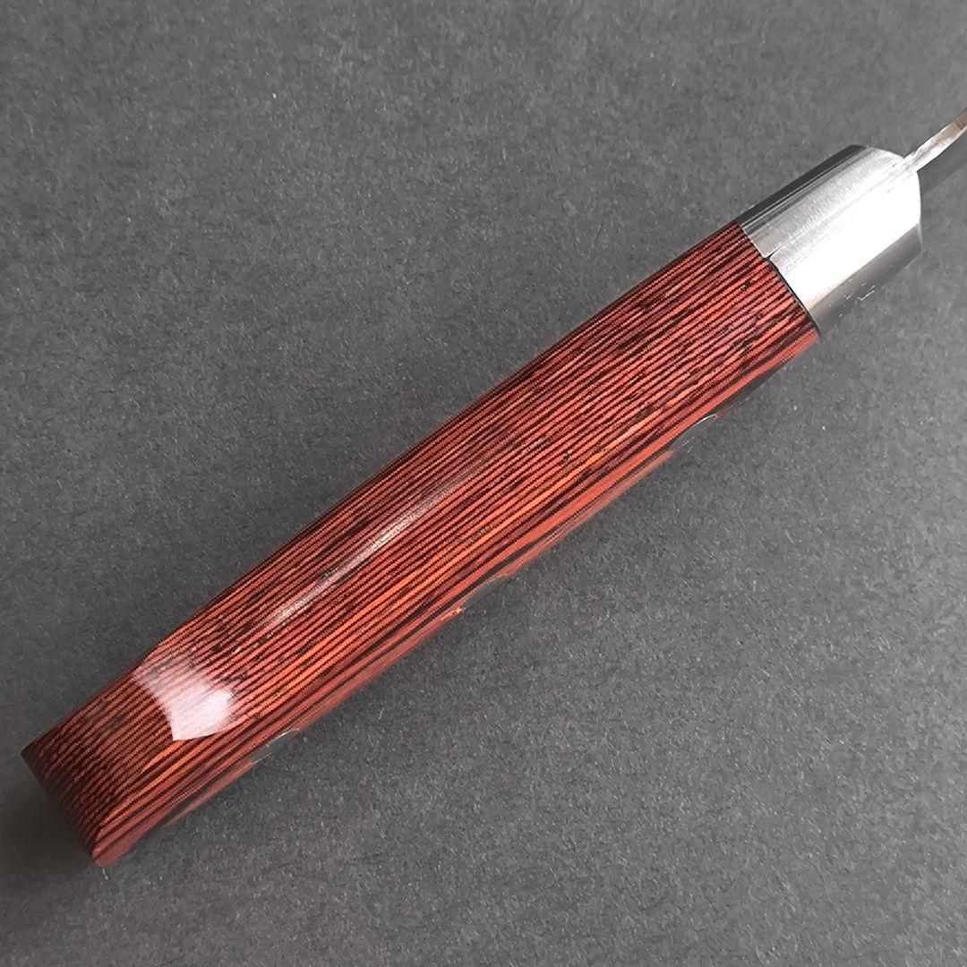 堺孝行 ダマスカス33層 VG-10 剣型三徳包丁160mm