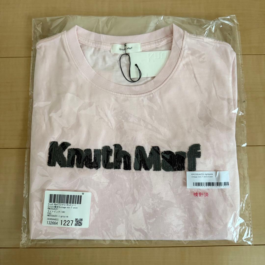 【新品未使用】Knuth Marf vintage mini Tshirt