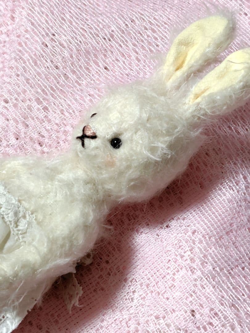 テディベア　うさぎ　ハンドメイド ❁18日迄の価格❁