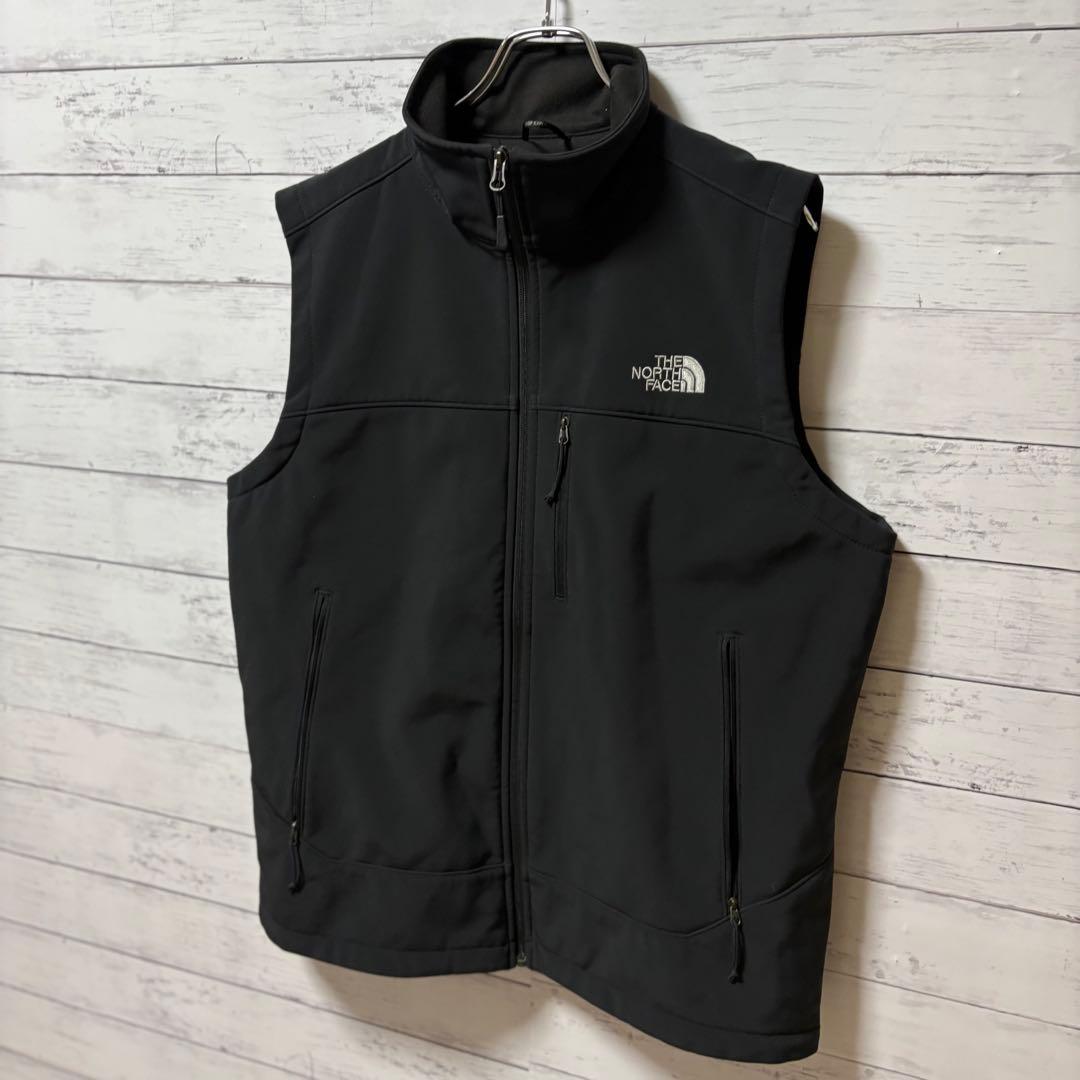 THE NORTH FACE ソフトシェル メンズ L ブラック ベスト