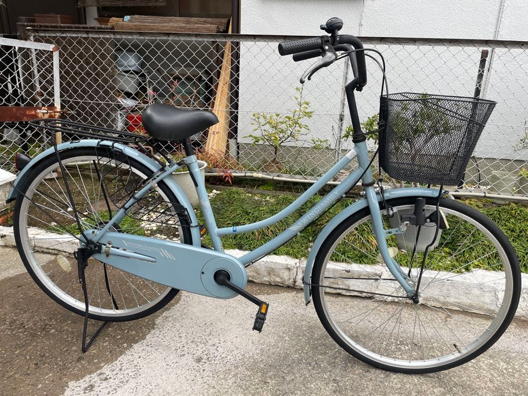 よ*ん様 大阪府柏原市引き取り限定26インチ シティサイクル 鍵付き 通勤通学◎
