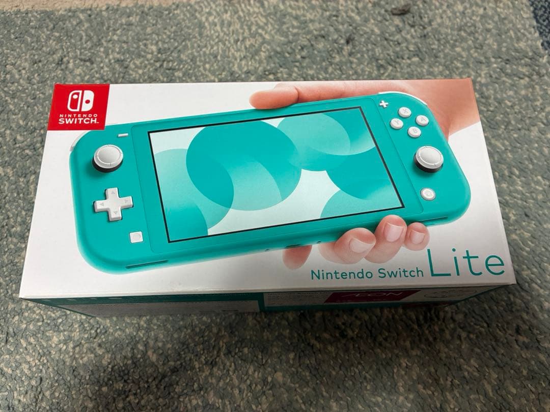 任天堂Switch Lite ターコイズ(箱&充電器付き)