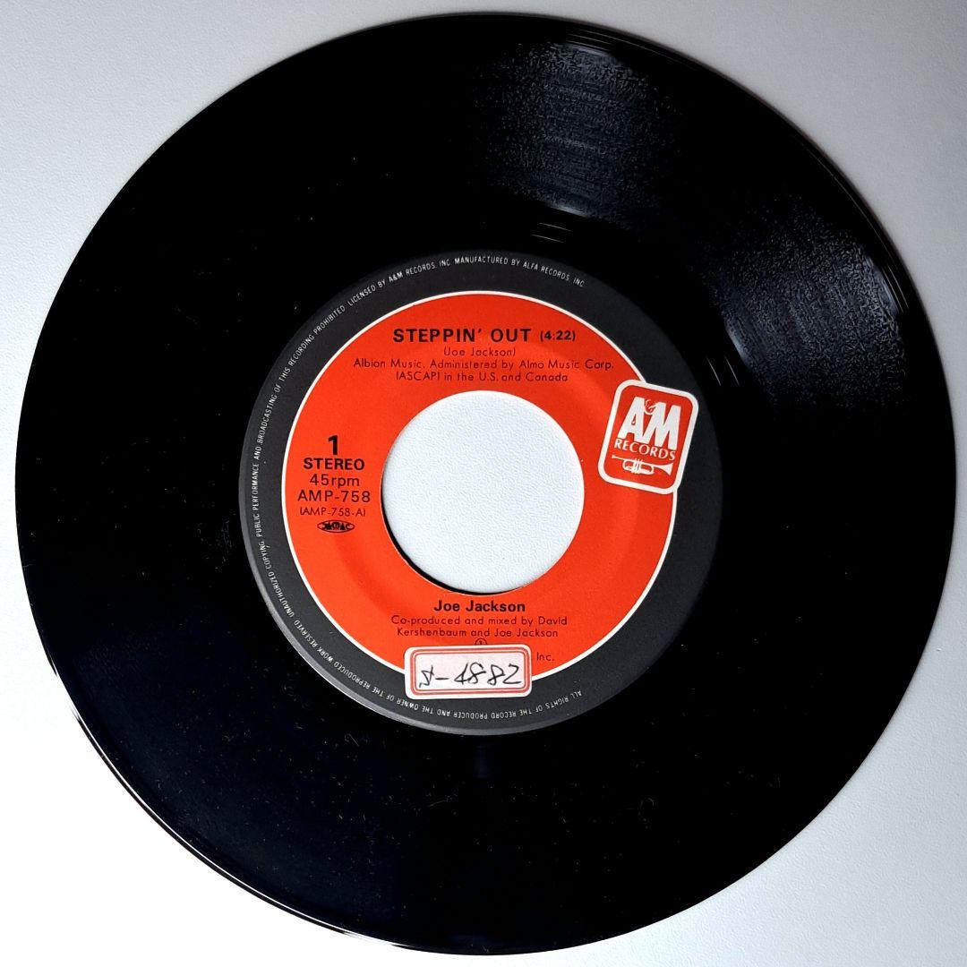 Joe Jackson　Steppin' Out　レコード　EP　日本盤