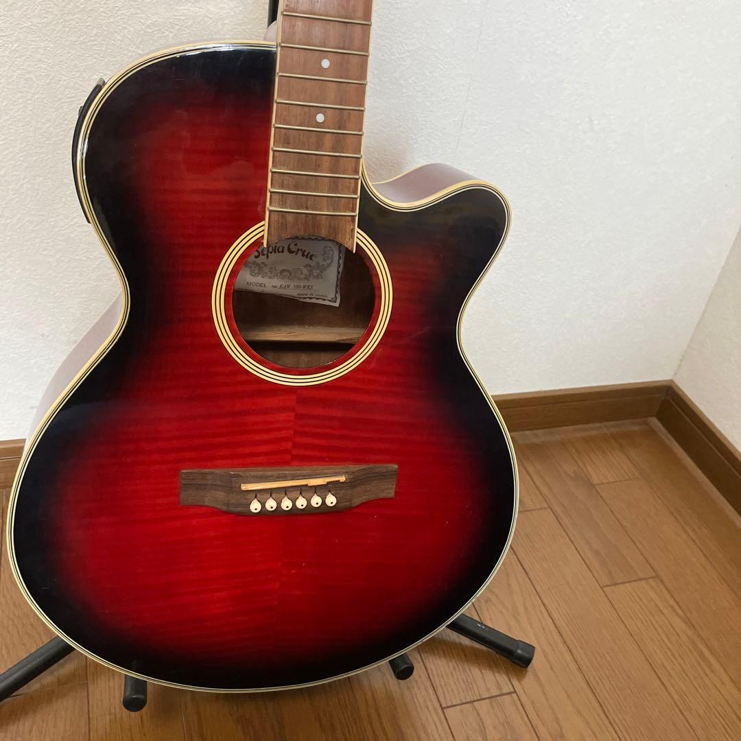セピアクルー　エレキアコースティックギター