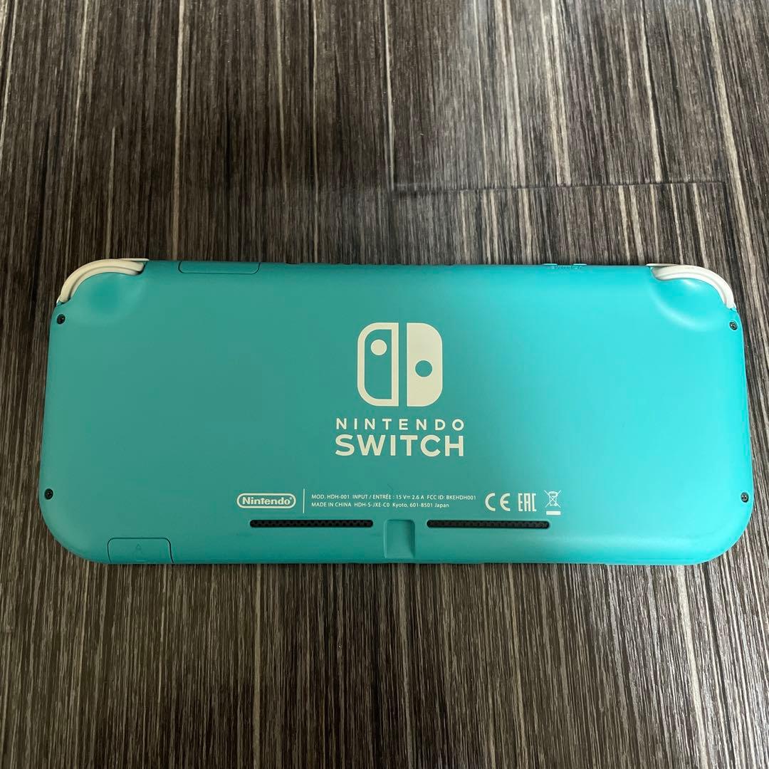 Switch Lite ターコイズ 本体のみ ジャンク 両方スティック不良