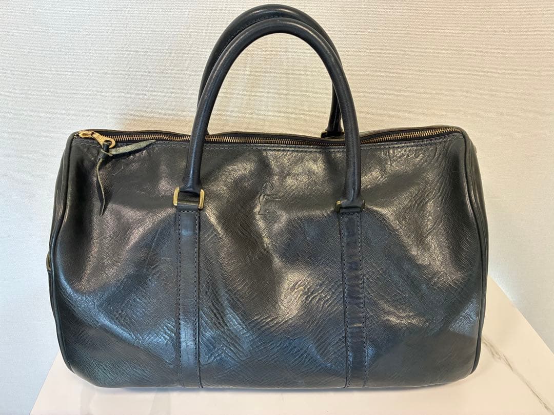 SANDAST ボストン BOSTON 日本廃番品 ネイビー