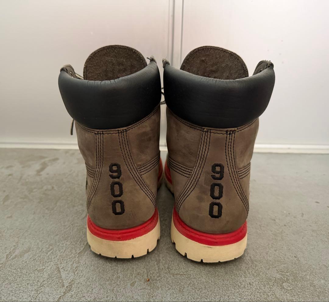 Timberland グレー ワークブーツ　オーダーカラー　24cm
