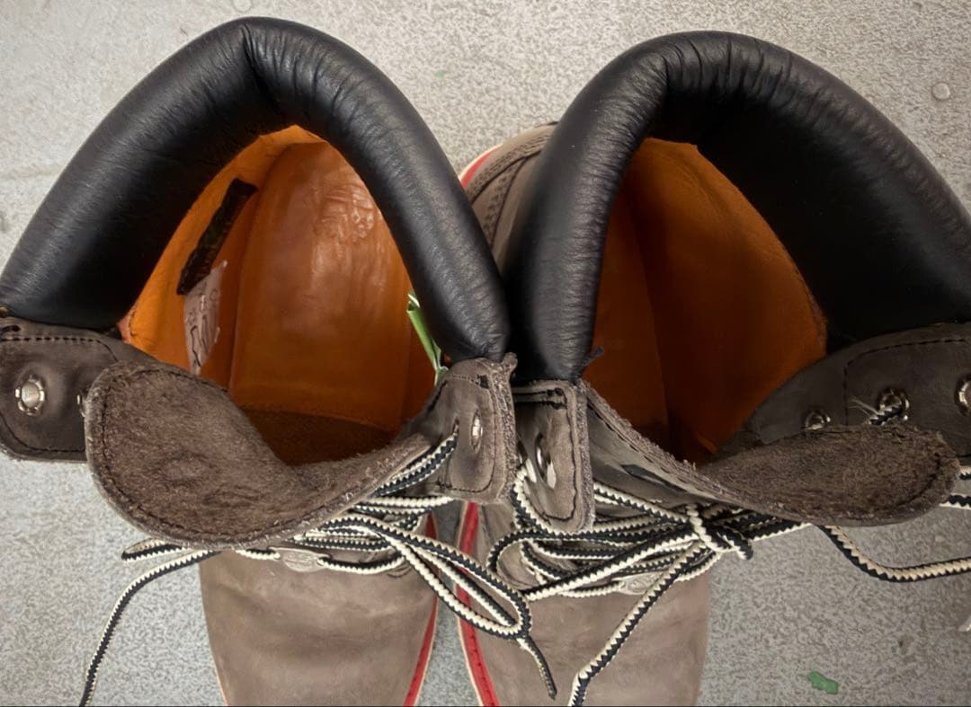 Timberland グレー ワークブーツ　オーダーカラー　24cm