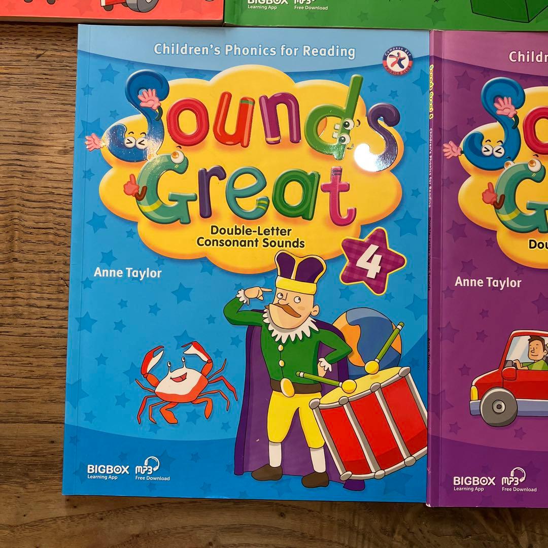 Sounds Great フォニックス教材 5冊セット