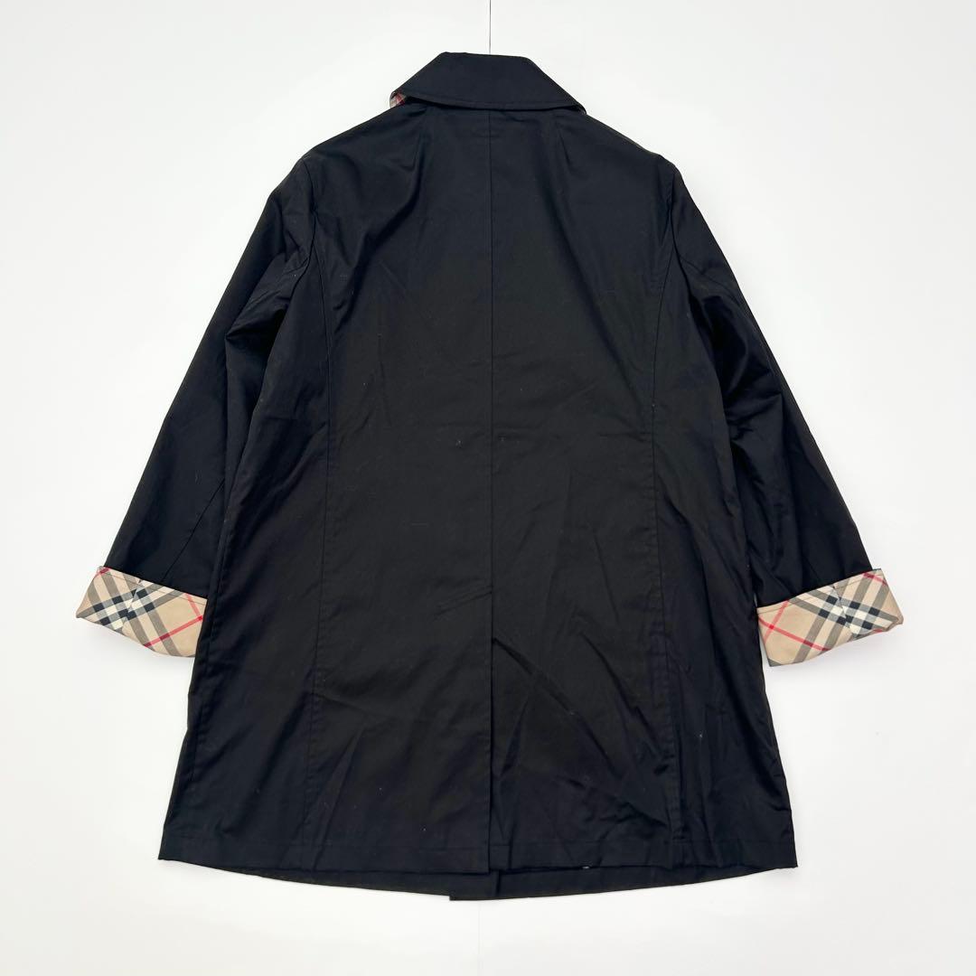美品✨BURBERRYLONDON ステンカラーコート　ブラック　13