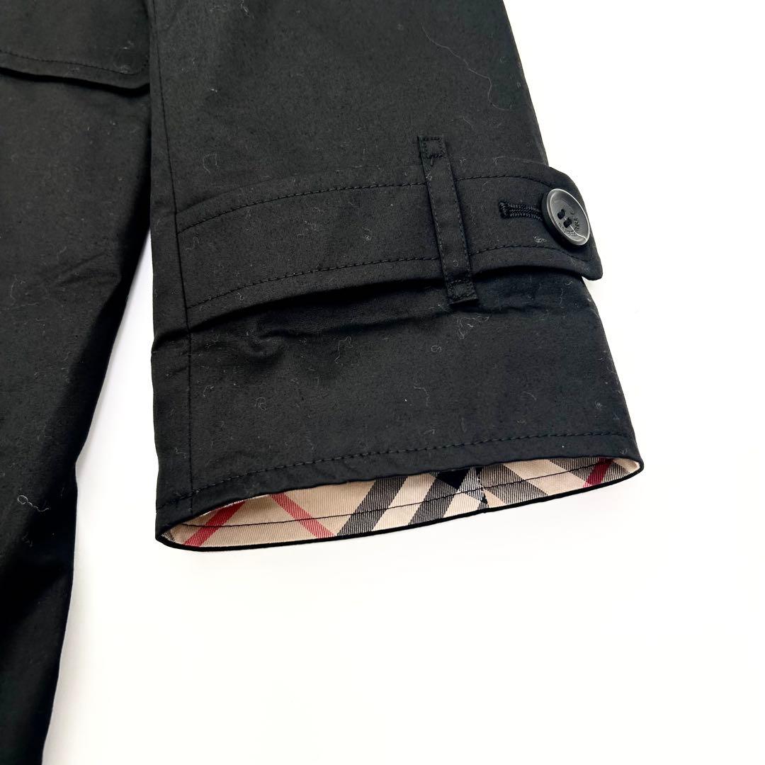 美品✨BURBERRYLONDON ステンカラーコート　ブラック　13