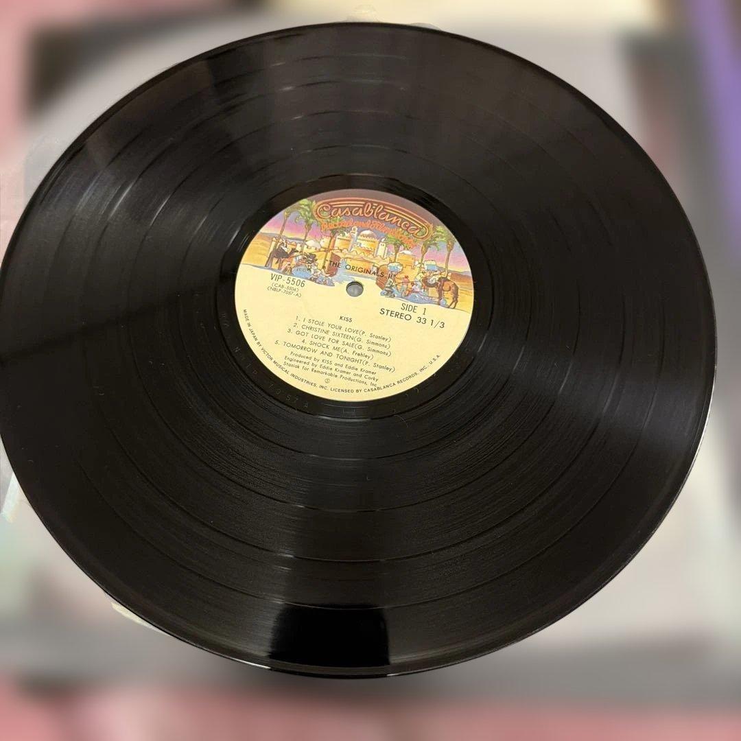 KISS ORIGINAL II お面付き　レコード3枚組