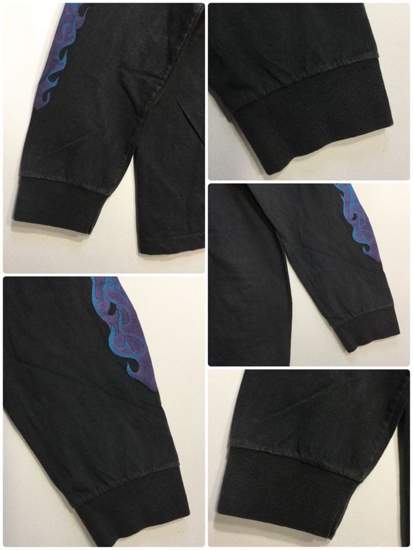 長袖ブラックtシャツ By HARLEY-DAVIDSON
