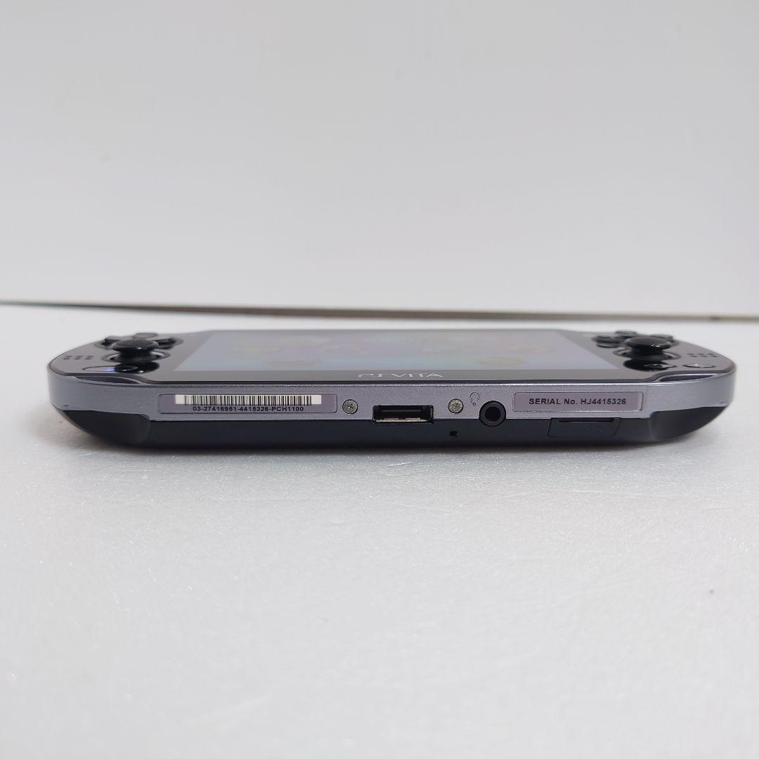 PS Vita PCH1100 ブラック 【ＩＰＳ液晶】【箱付き美品】