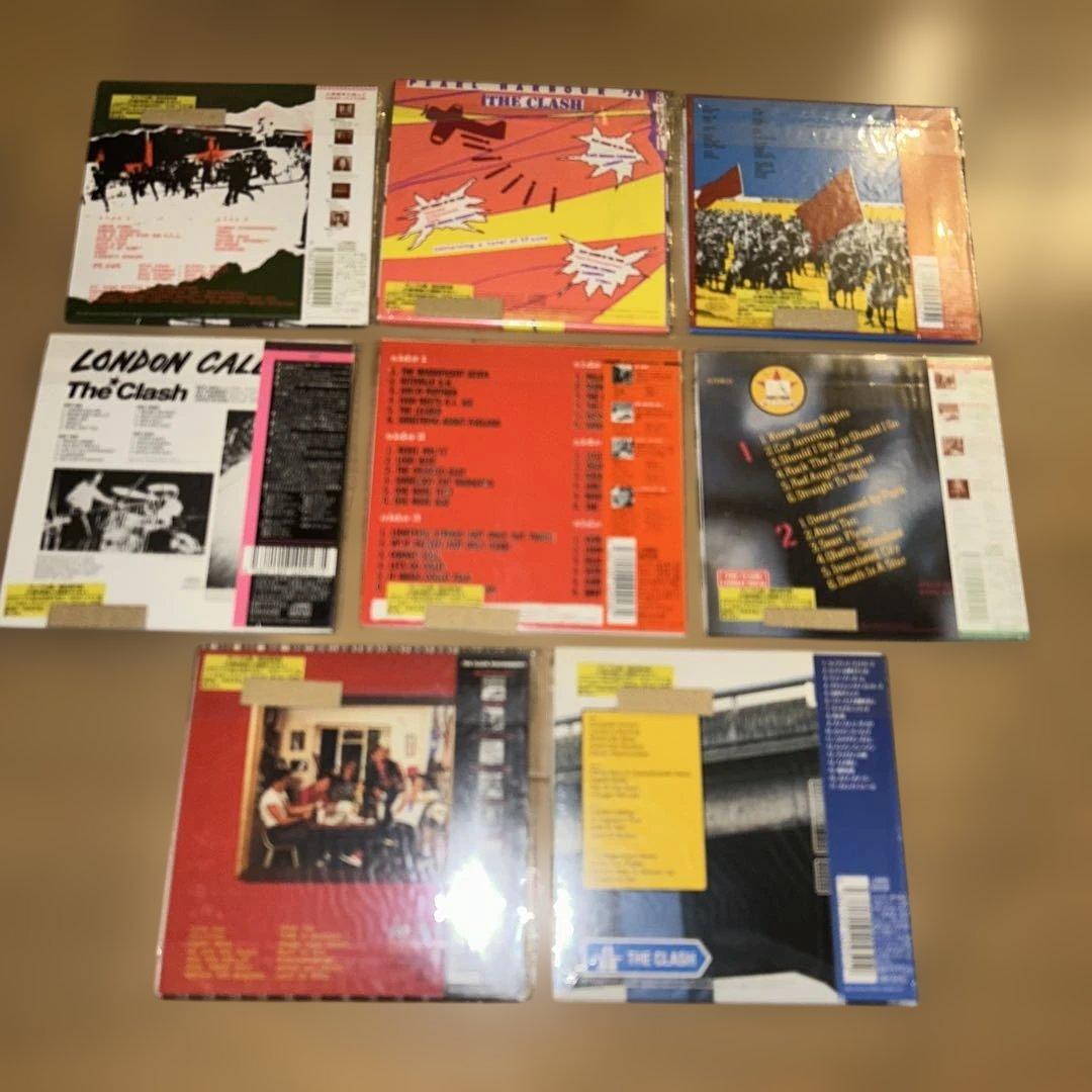 The Clash 紙ジャケ8枚セット ほぼ未開封サンプル盤