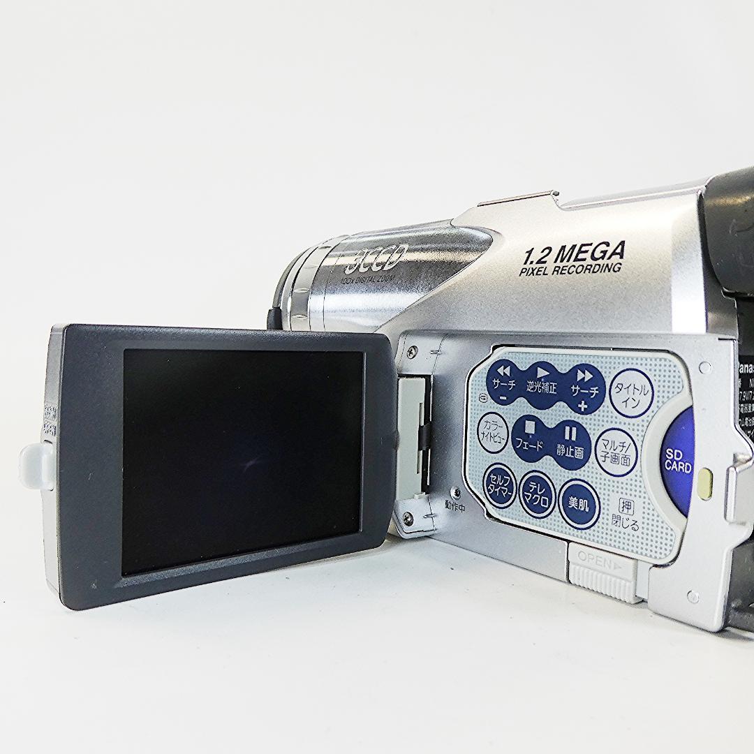 パナソニックNV-GS70【動作良好】 MiniDVビデオカメラ ダビングに最