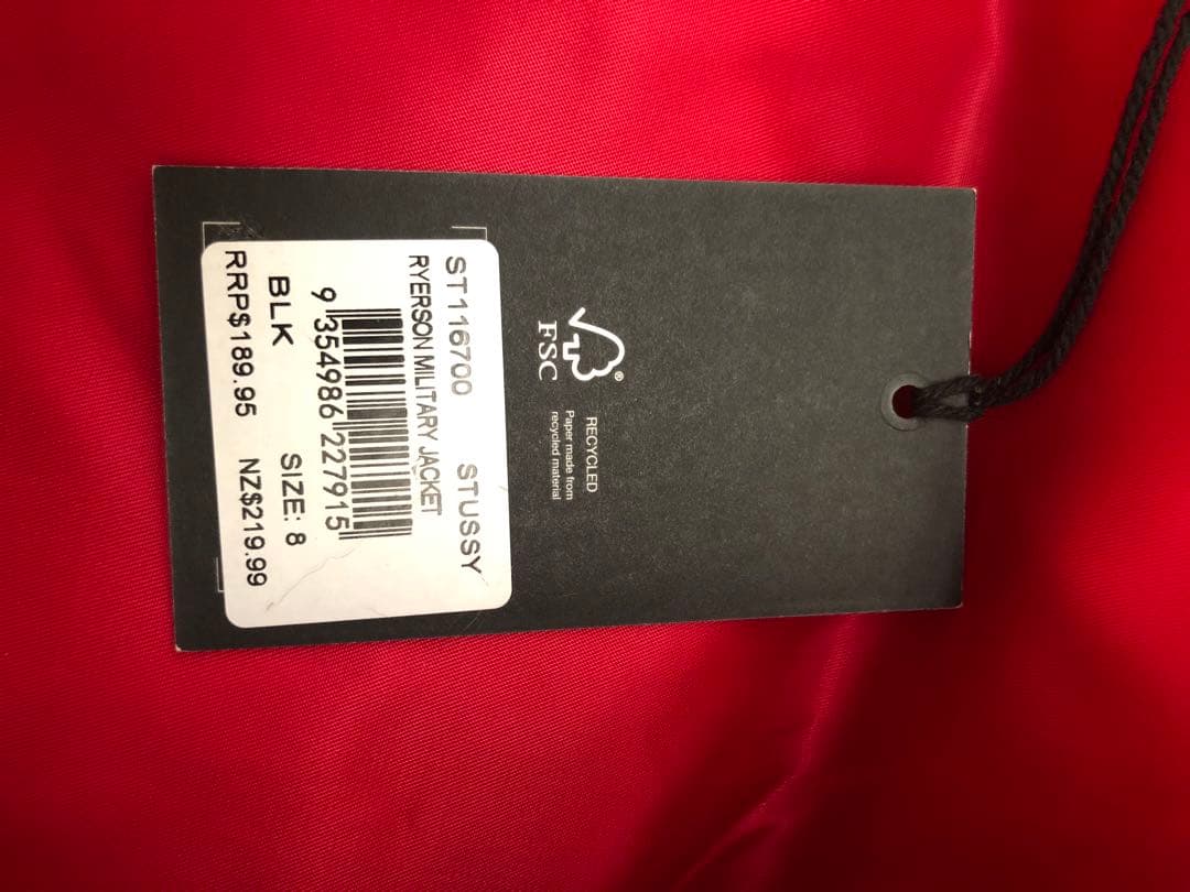 ken　stussy ミリタリーダウンジャケット　ファー