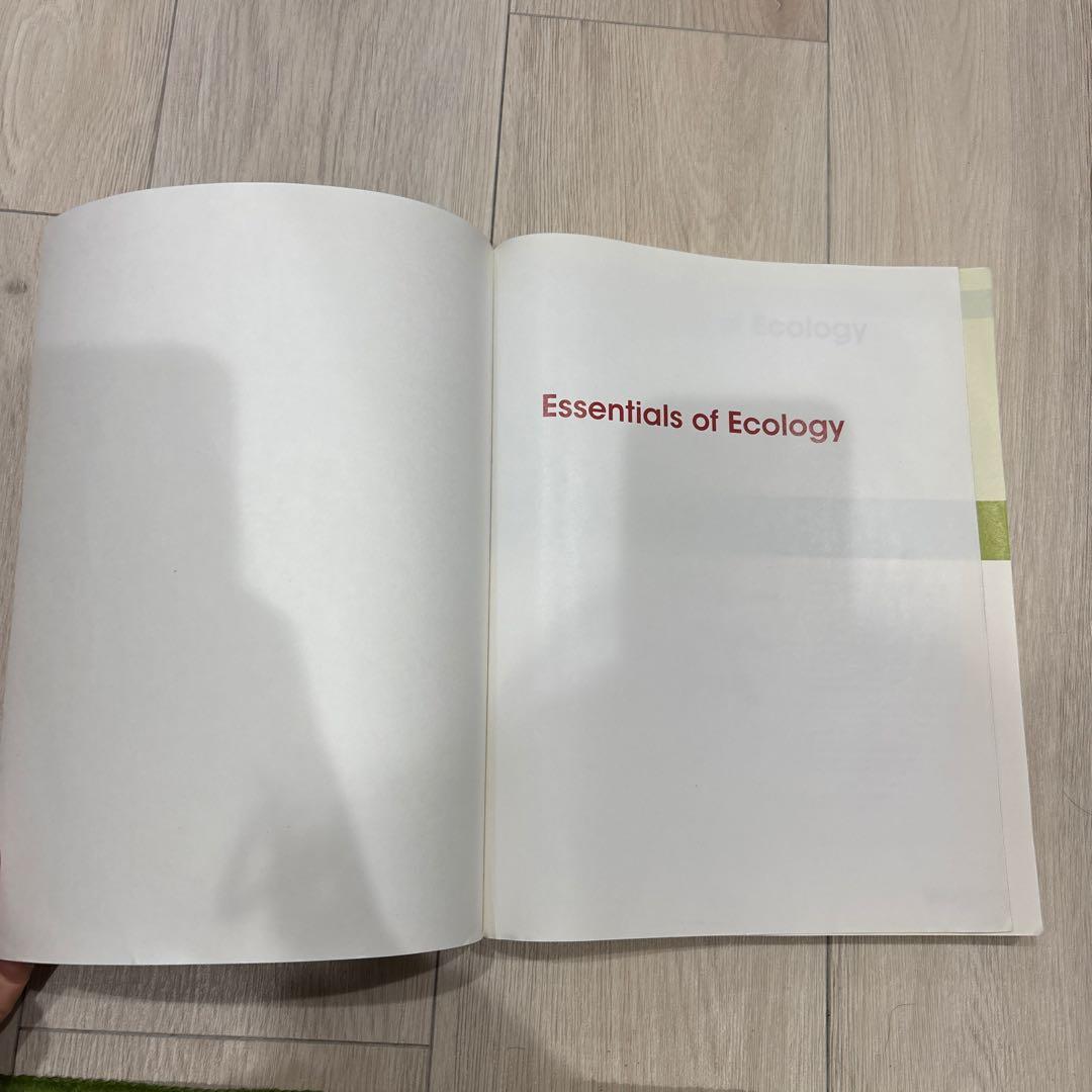 語学・辞書・学習参考書 Essentials of ecology WILEY