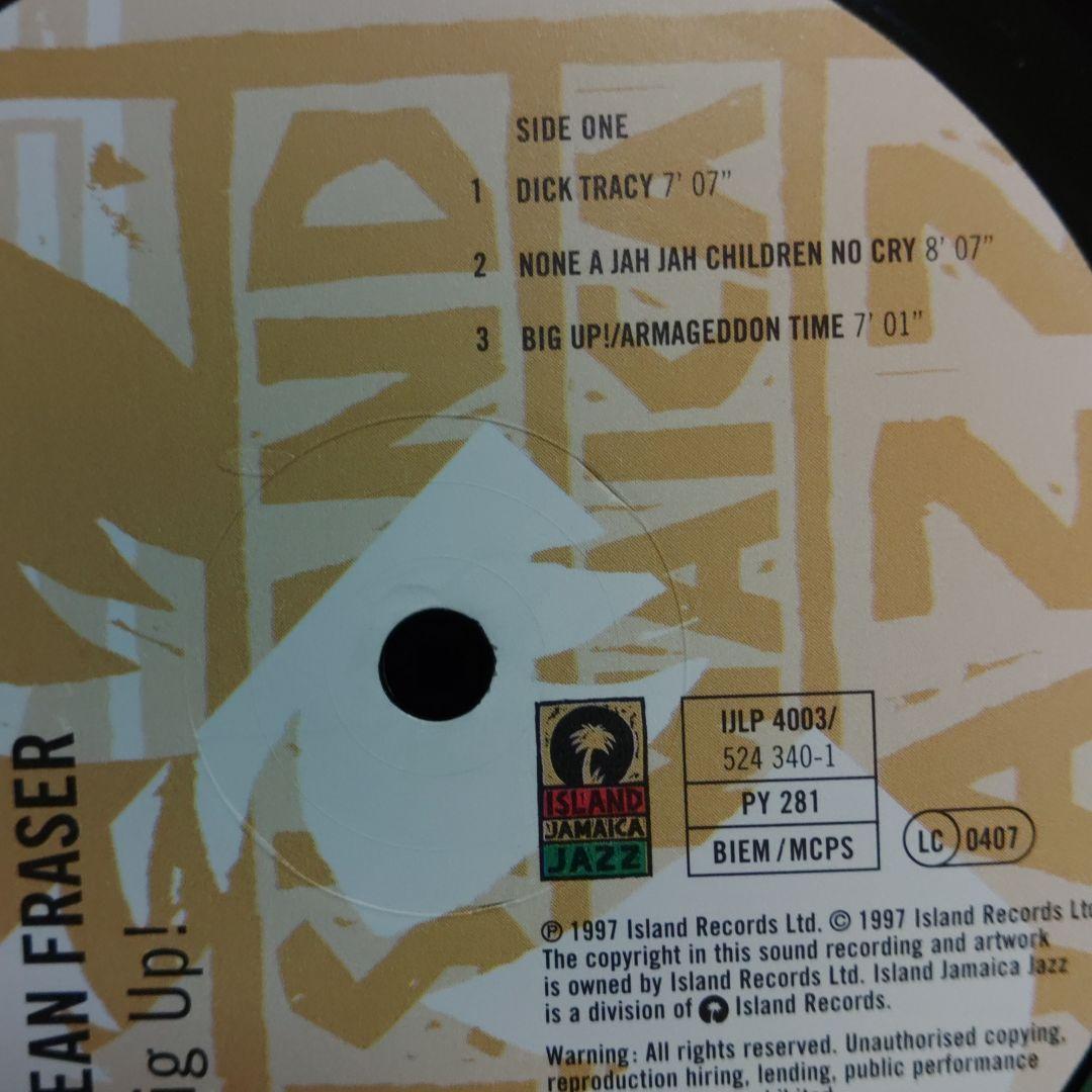 洋楽 big up/dean fraser
