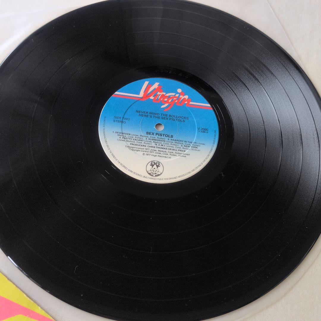 貴重！セックス・ピストルズ　ネバーマインド　裏ブランクカバー