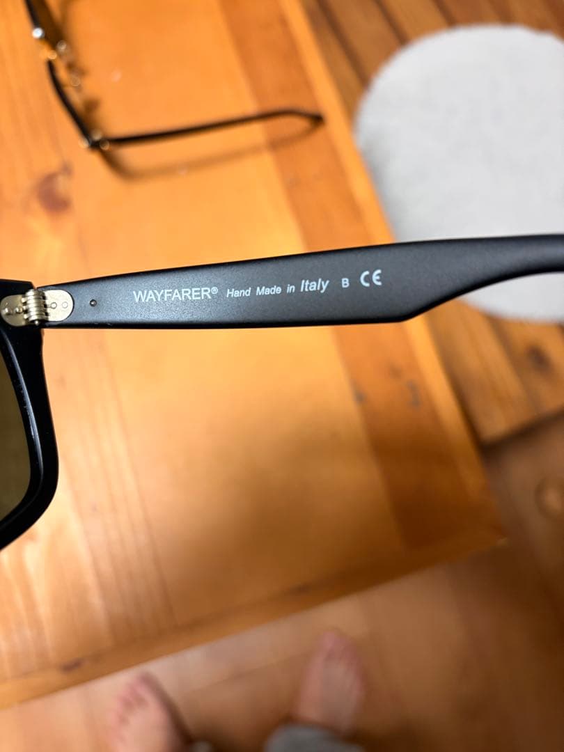 Ray-Ban Wayfarer サングラス マットブラック　RB2140-F