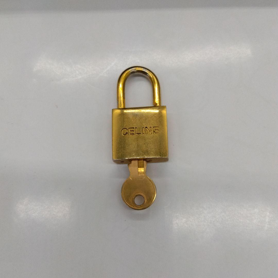 KM026 セリーヌ マカダム ボストンバッグ ゴールド金具 トリオンフ