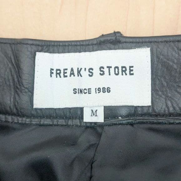 FREAK'S STORE レザーパンツ M 牛革