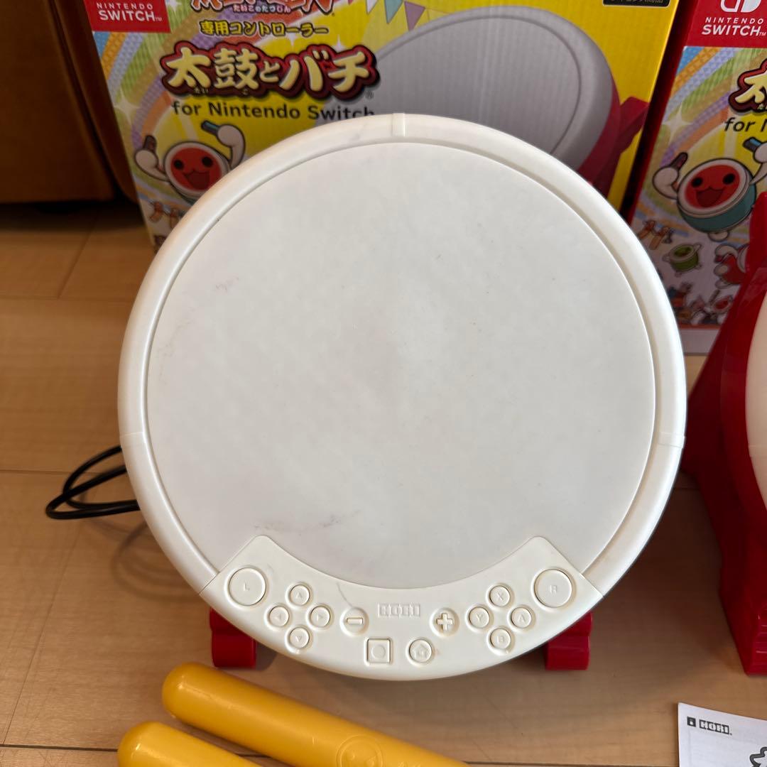 Switch 太鼓の達人専用コントローラー 太鼓とバチ2セット