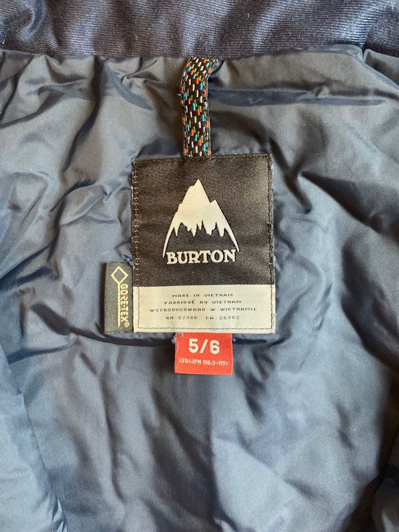 Burton スノーボード用ウェア 5/6サイズGORETEX