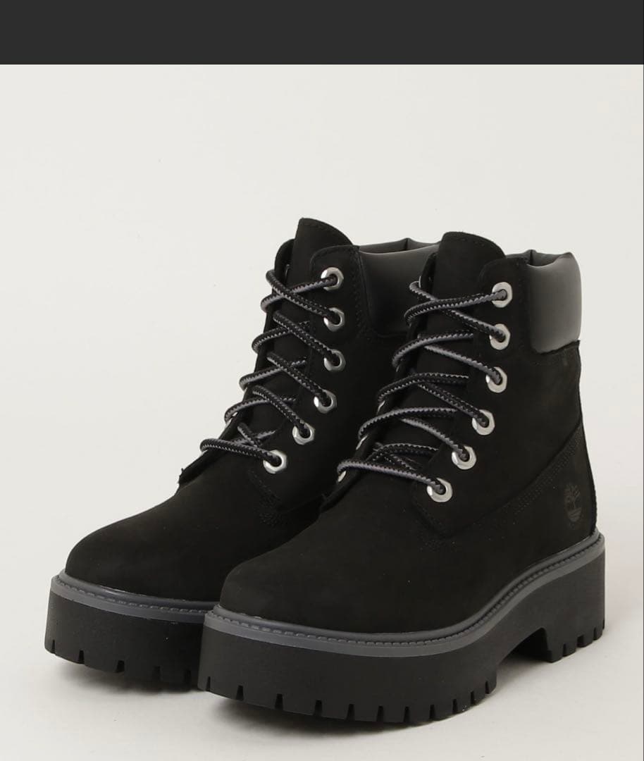 【新品】Timberland 6インチブーツ ブラック 25cm 定番 防水