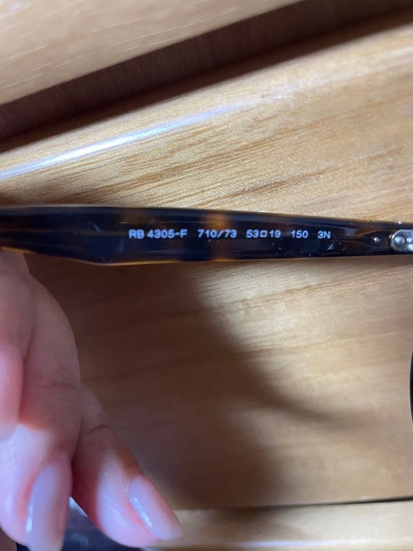 Ray-Ban RB4306-F サングラス ケース付き レイバン ブラウン