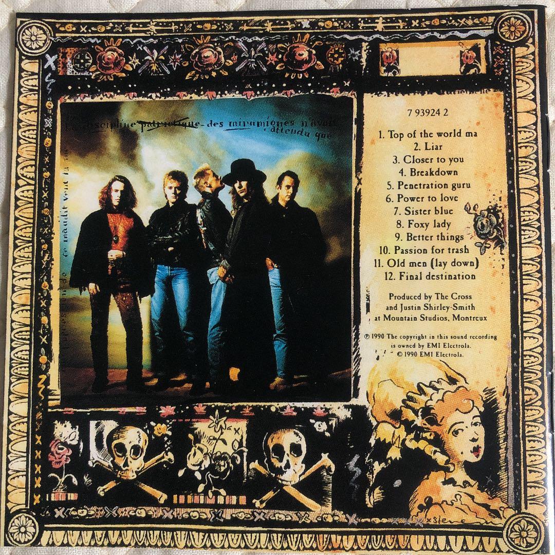 洋楽 THE CROSS/MAD:BAD: and dangerous to know