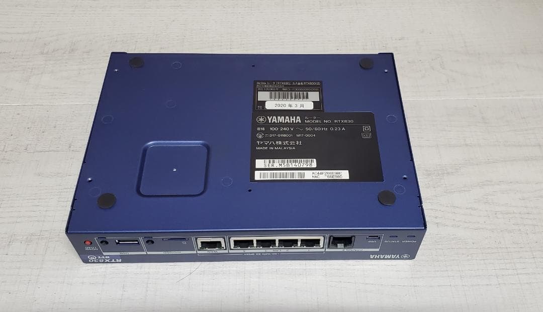 その他 YAMAHA RTX830