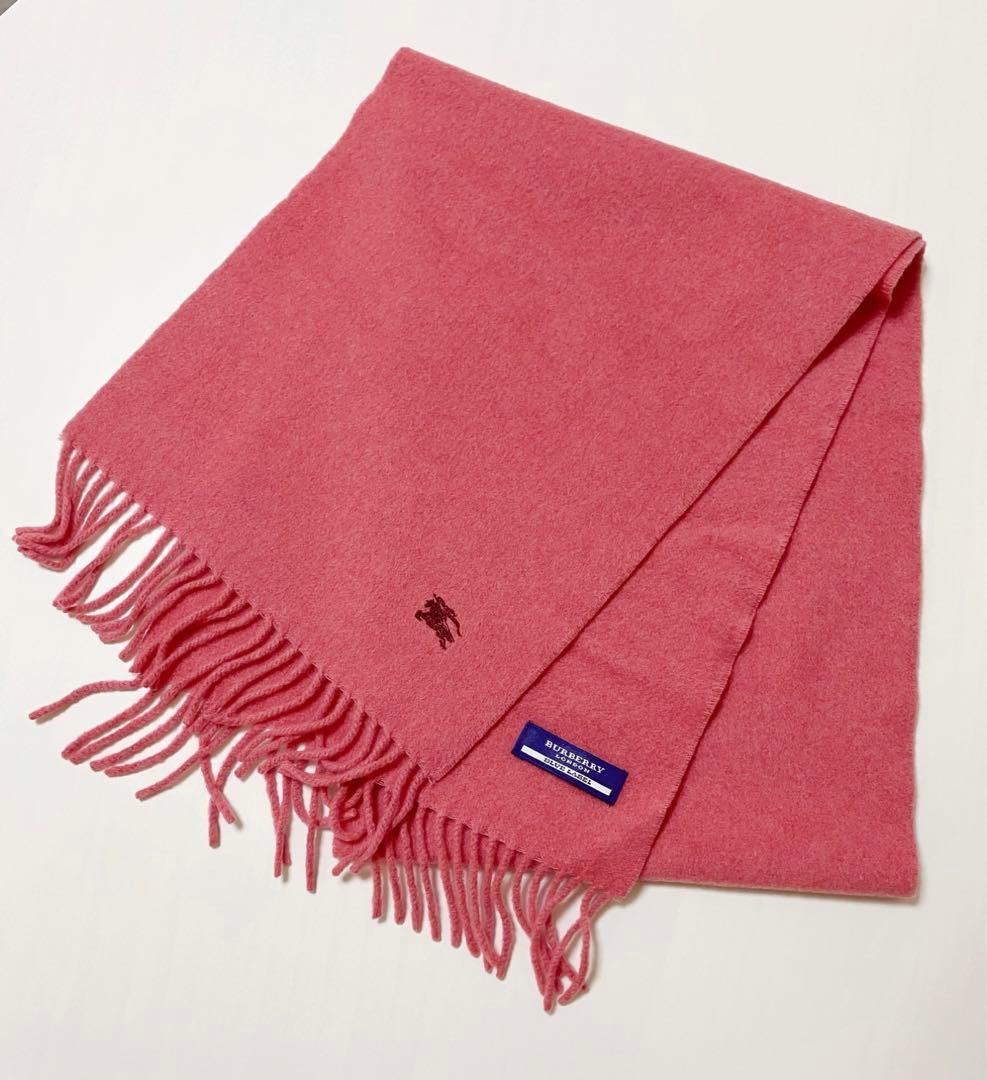 ピンクマフラー♡BURBERRY BLUE LABEL/バーバリーブルーレーベル