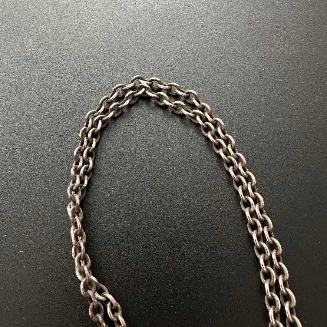 Peanuts&Co ピーナッツ　チェーンネックレス　Brass×Silver