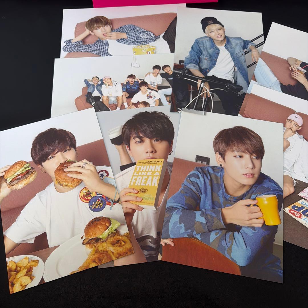 BTS アンカバ　DVD ミニポスター　キャップ