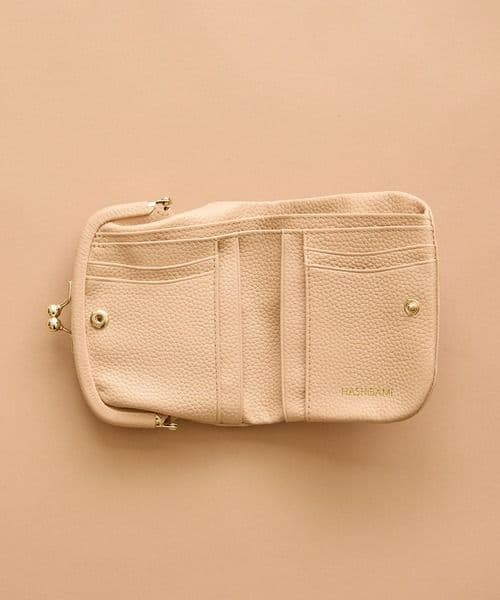 HASHIBAMI ミントグリーン がま口財布