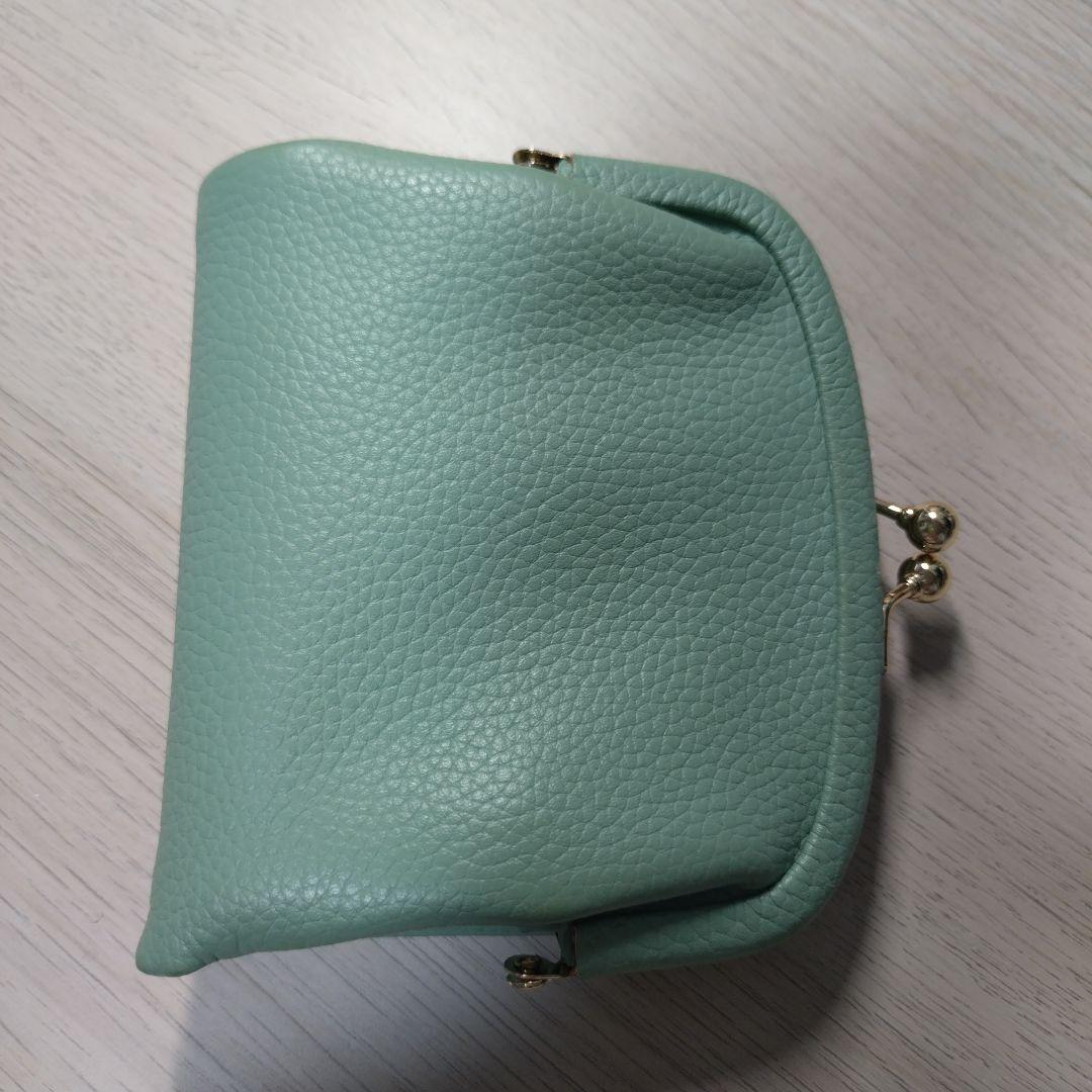 HASHIBAMI ミントグリーン がま口財布