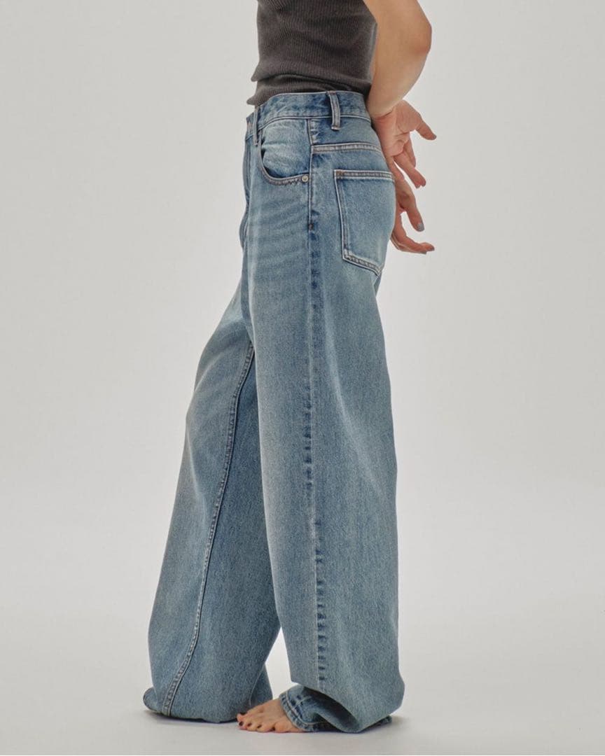 TODAYFUL Cary's Denim ブルー　サイズ26