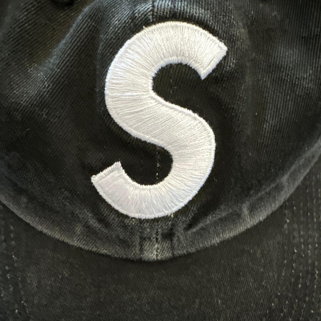 【希少】Supreme ブラックキャップ Sロゴ