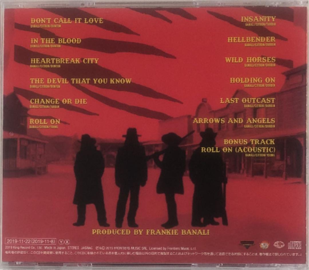 帯付き！QUIET RIOT/ Hollywood Cowboys/ 2019年