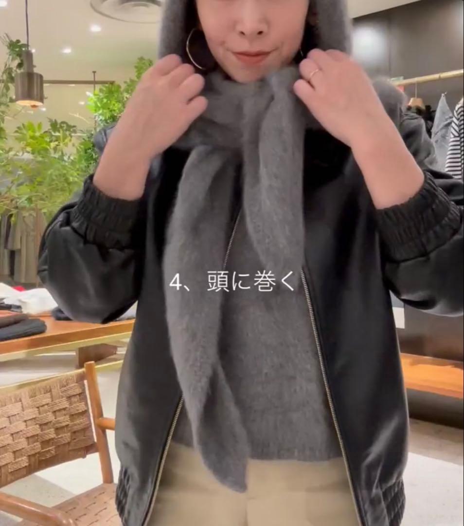 ⭐️新品タグ付き⭐️ Curensology FOXカシミヤストール