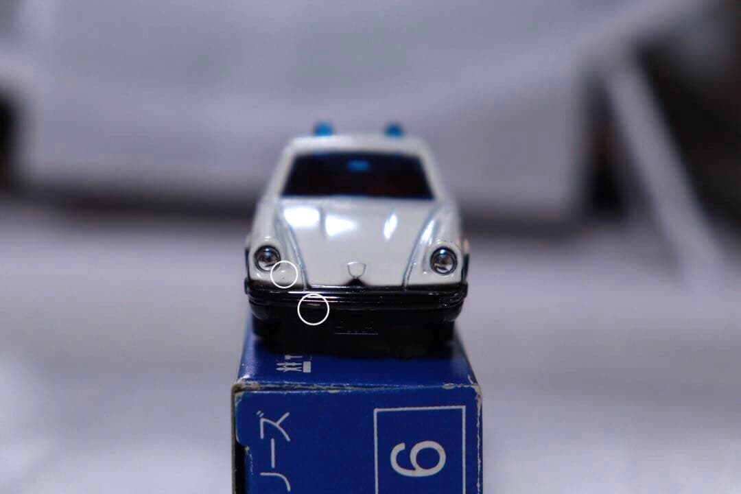 日本製　トミカ　外国車シリーズ　ポルシェ　911S ポリスカー　F16