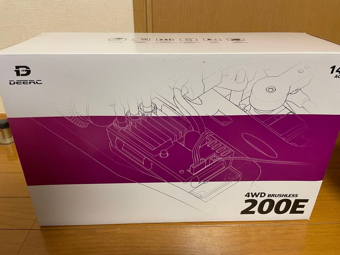 DEERC 200E 1/10スケール ブラシレスモーター ジャンク