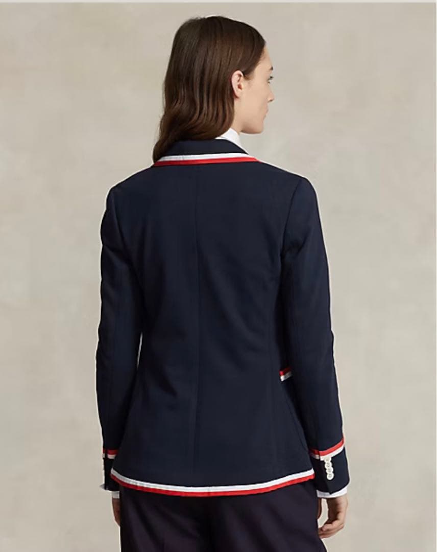 美品✨ Ralph Lauren 2023 テーラードジャケットQRタグ