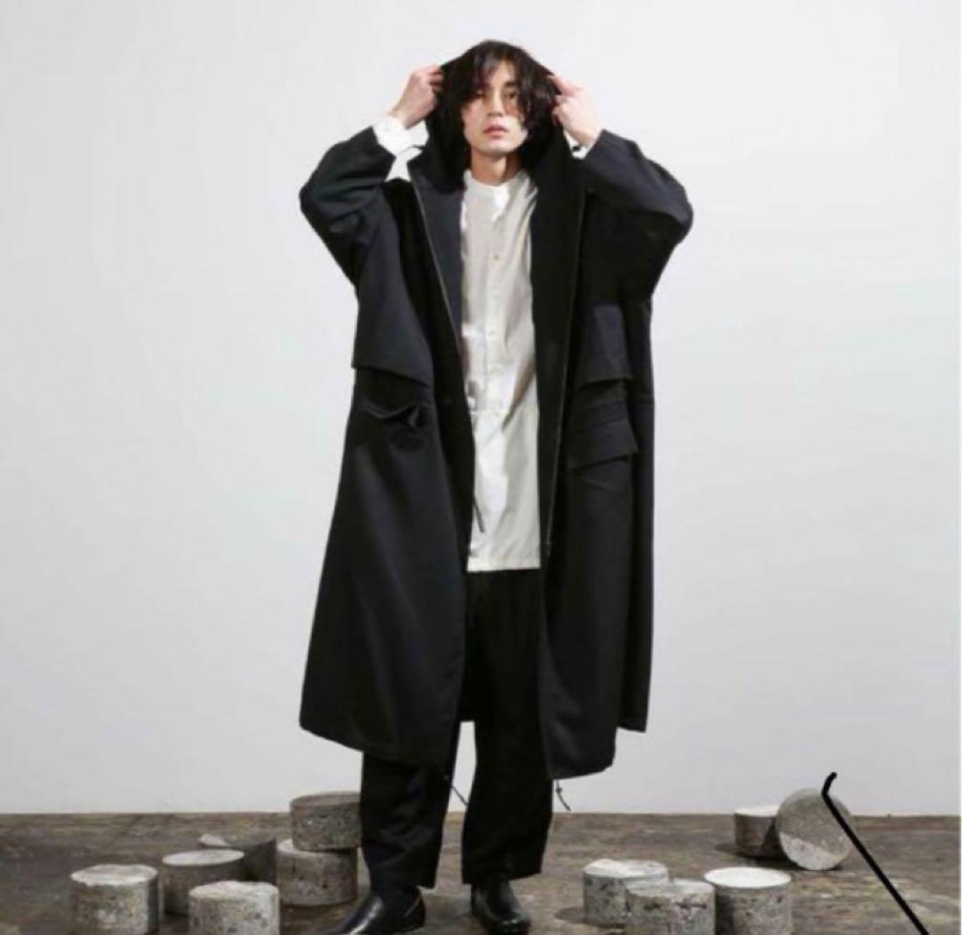 Dulcamara よそいきBIGフラップロングコート(18AW)