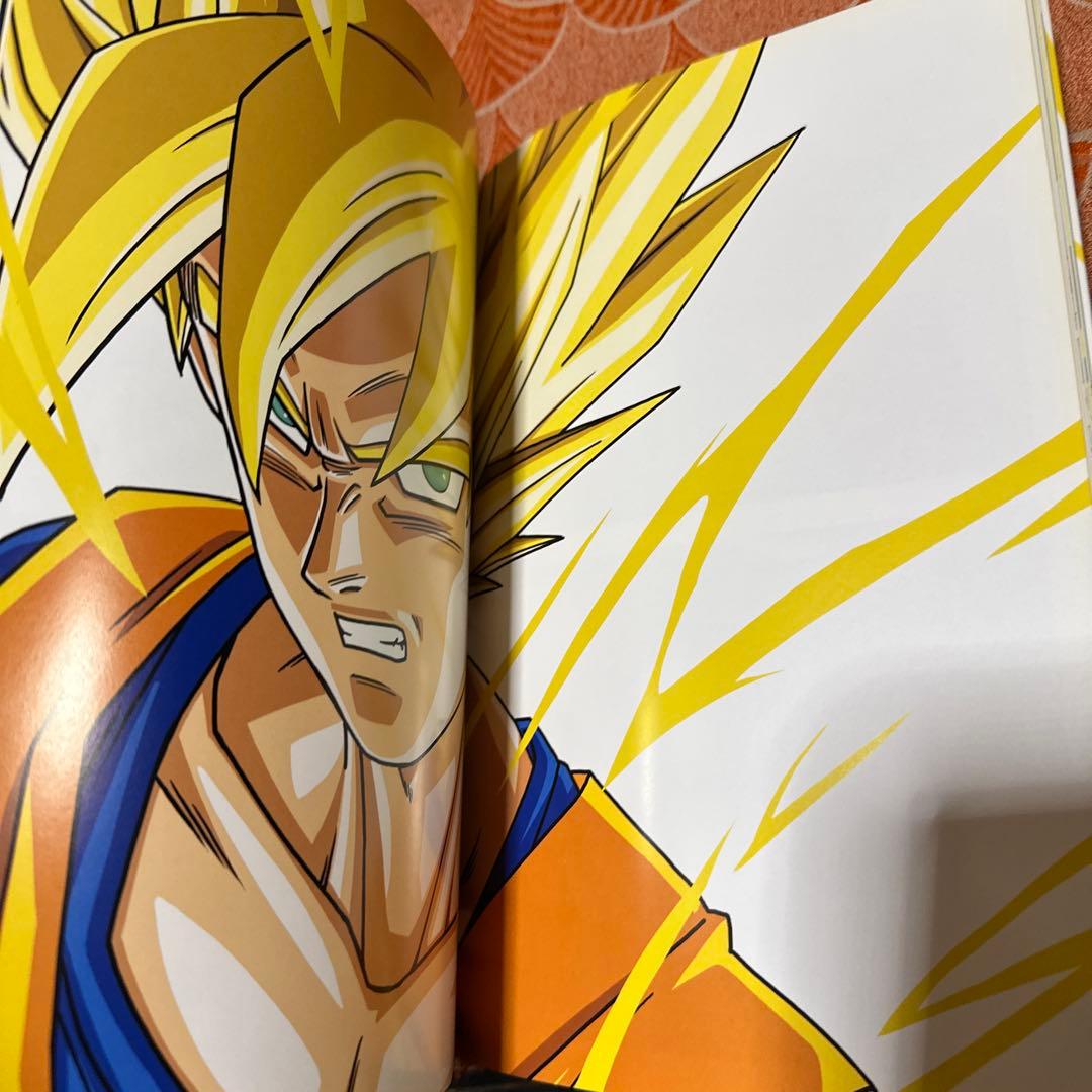 新品未使用　最終値下げ集英社　ドラゴンボールアニメ　イラスト集　金色の戦士鳥山明
