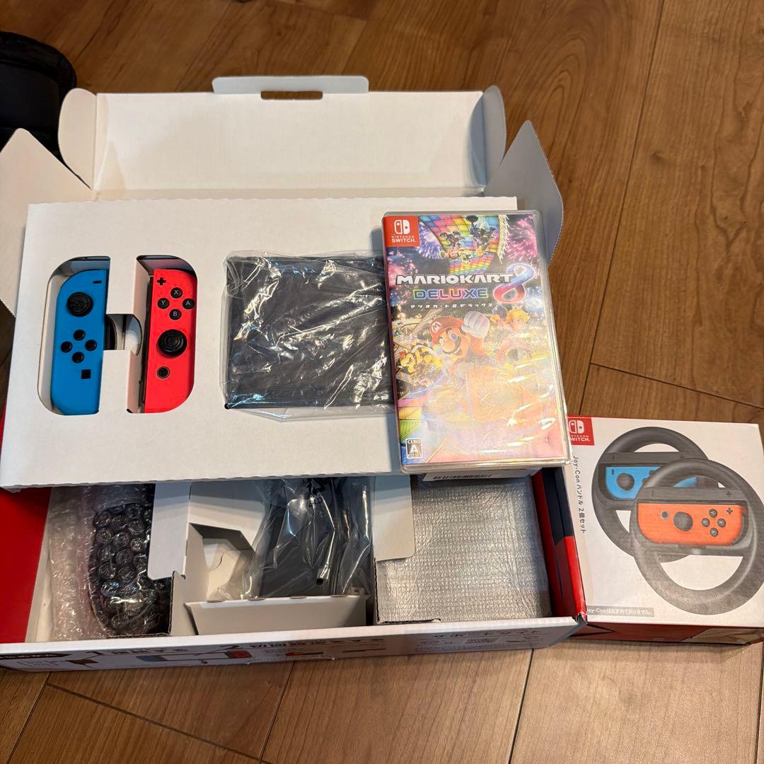任天堂スイッチ Switch バッテリー強化版2021年 マリカセット