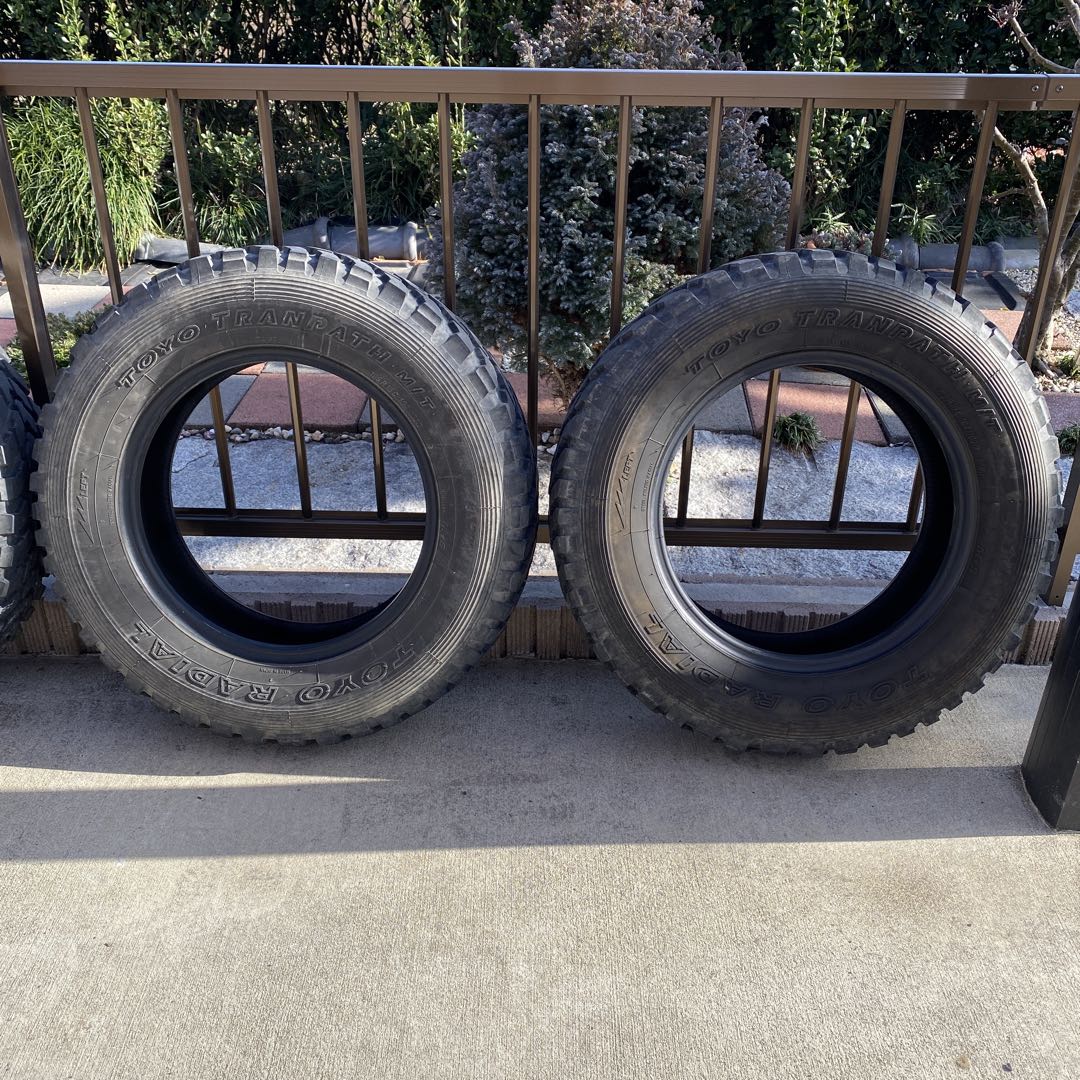 TOYO TRANPATH M/T 195R16C 4本 中古 ジムニー