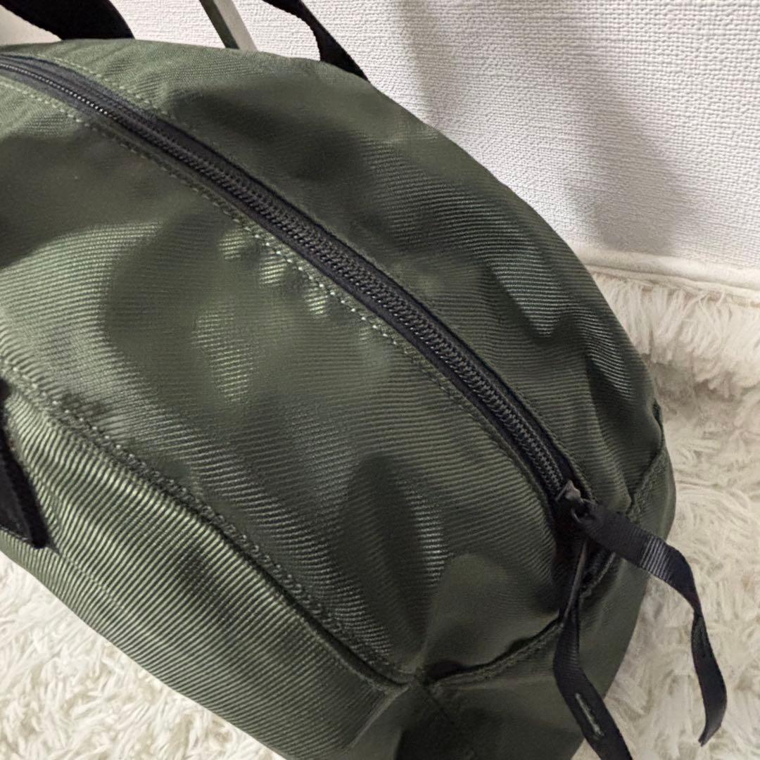【極美品】 PORTER ボストンバッグ 大容量 中敷き付 オリーブ ナイロン